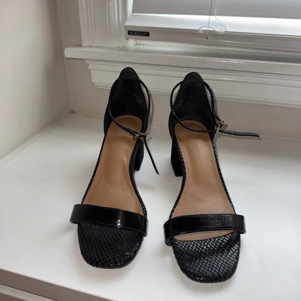 ASOS Black Strappy Heels